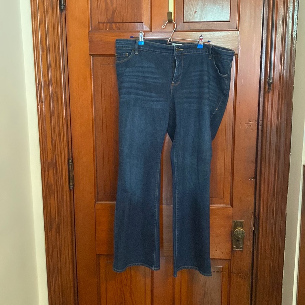 Old Navy, bootcut jean, size 22